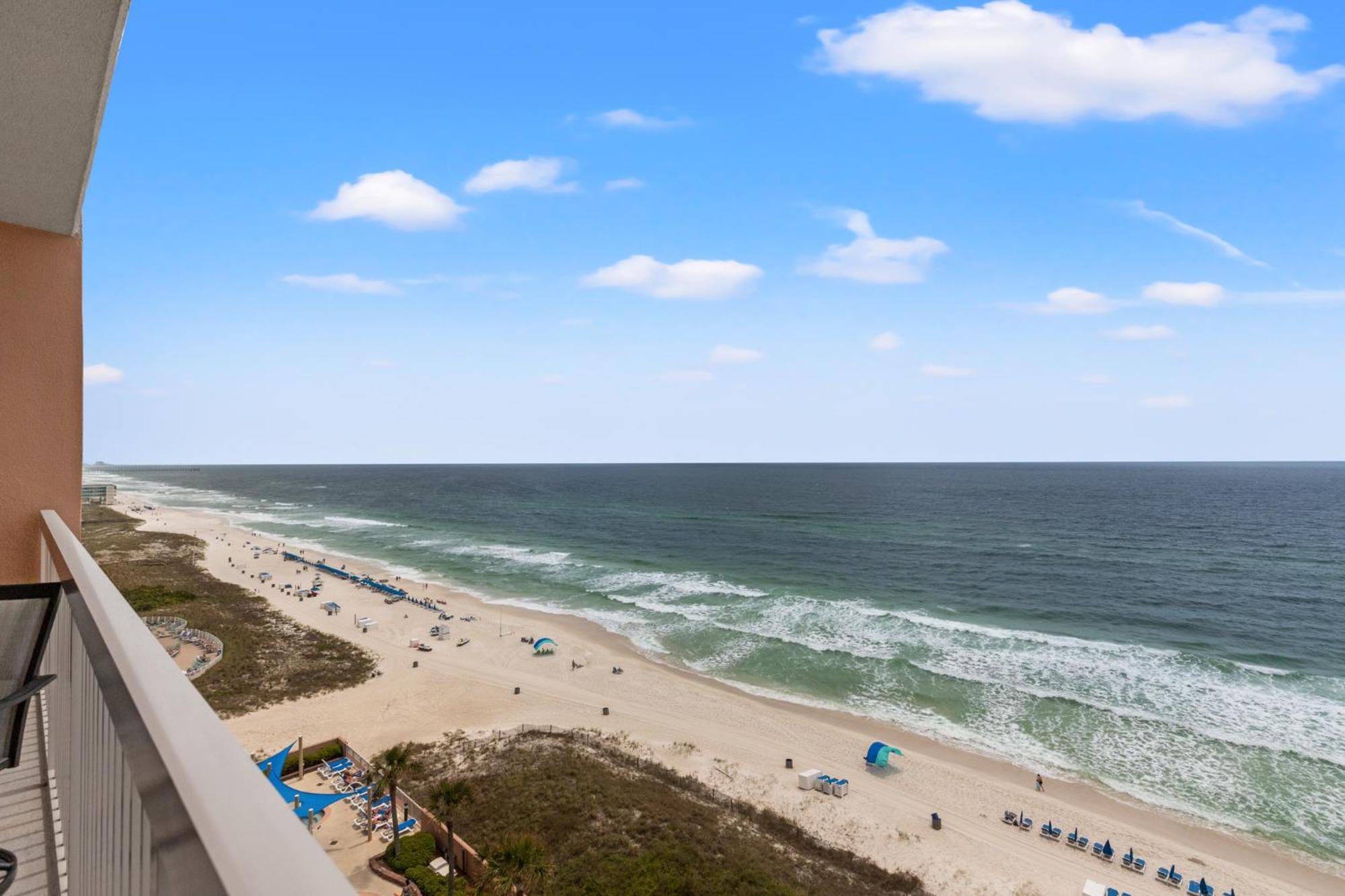 Gulf Front Master Br In Sunrise Beach With Amazing Views! Sleeps 7! Panama City Beach Kültér fotó