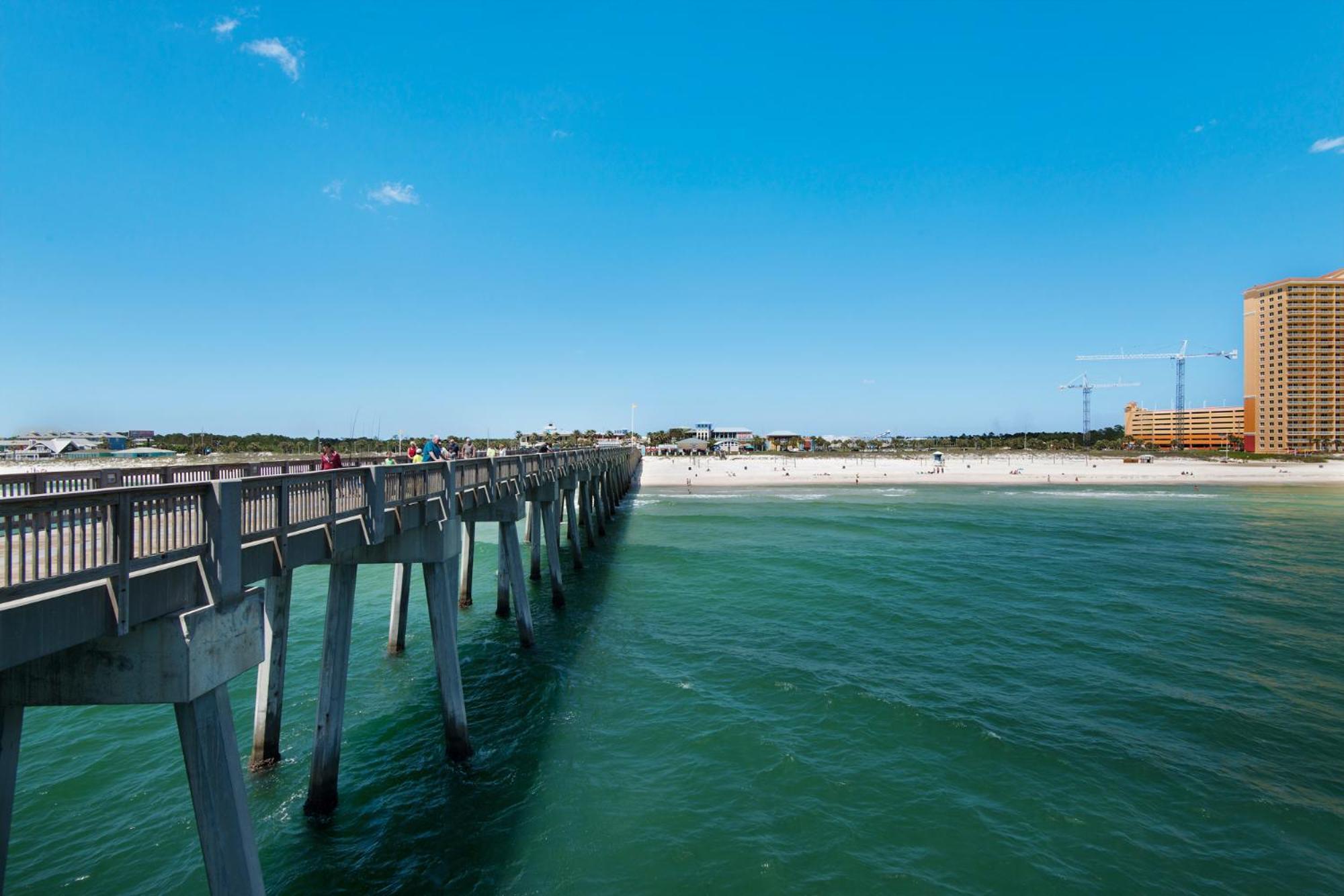 Gulf Front Master Br In Sunrise Beach With Amazing Views! Sleeps 7! Panama City Beach Kültér fotó